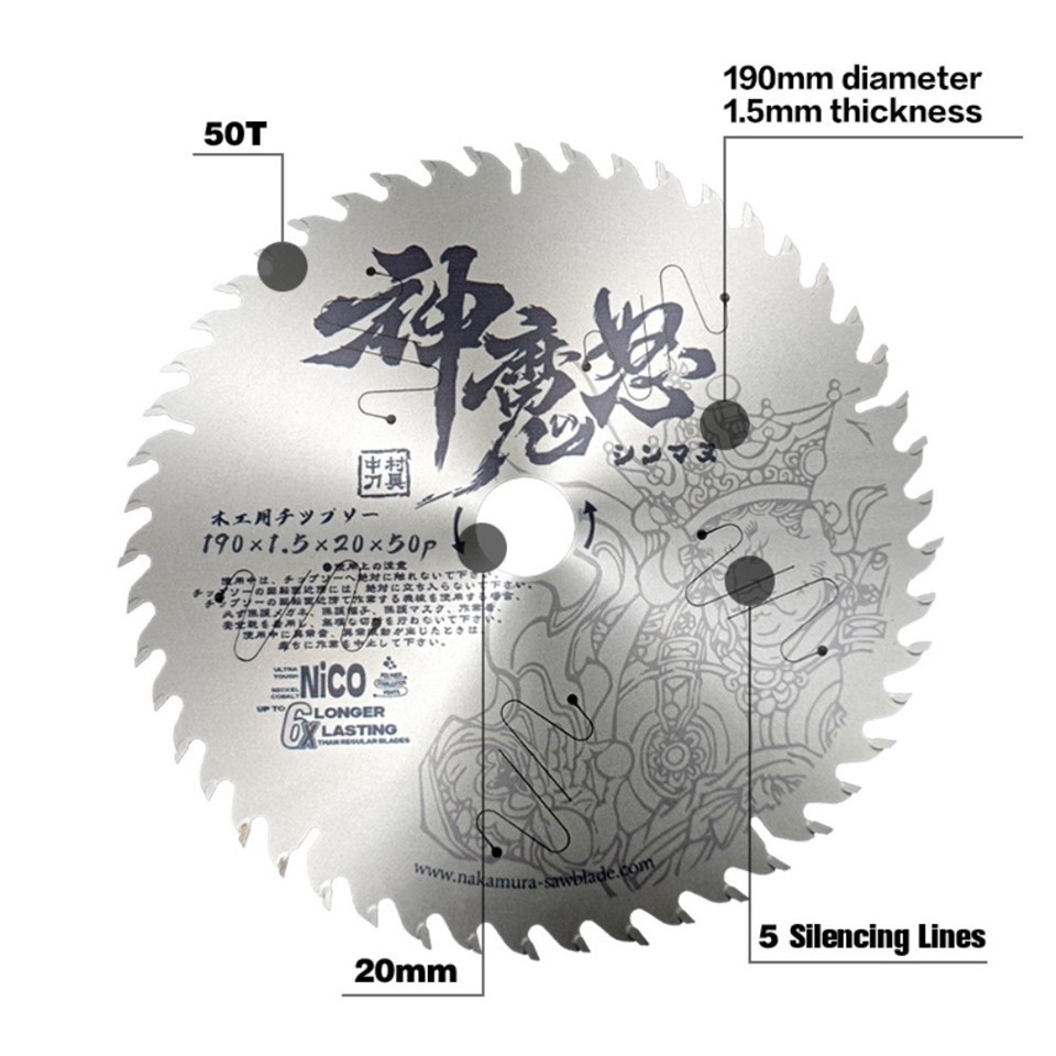 timber cutting blade